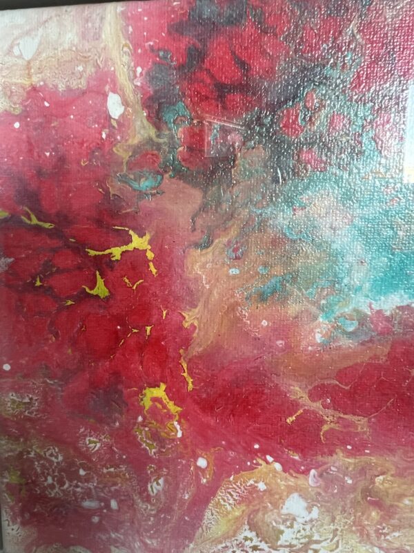 Red splash - imagine 3