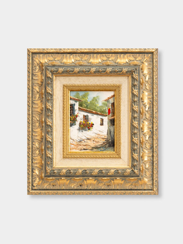 Set de 4 miniaturi cu case rurale - imagine 5