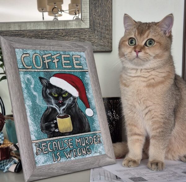 Coffee, because murder is wrong - imagine 2