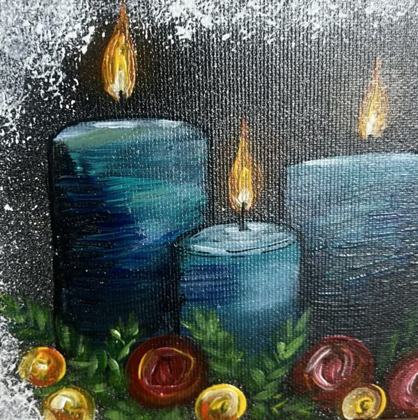 Blue candles - imagine 2