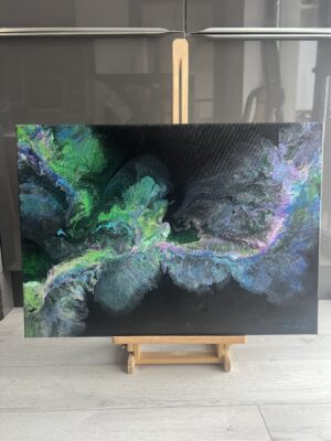 Green and purple universe
