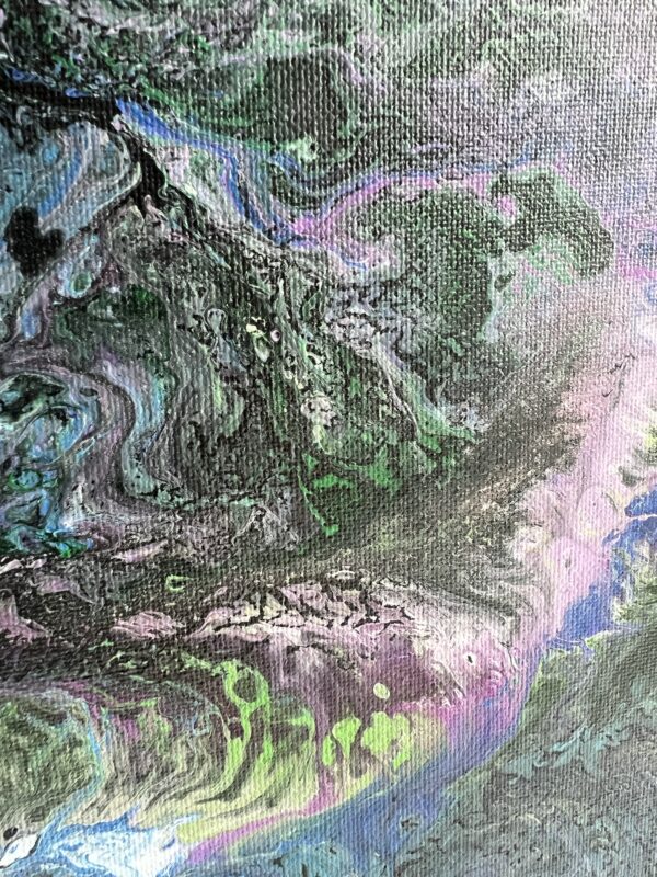 Green and purple universe - imagine 3