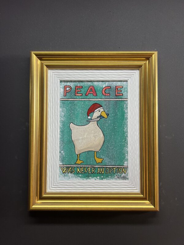 Peace was never an option