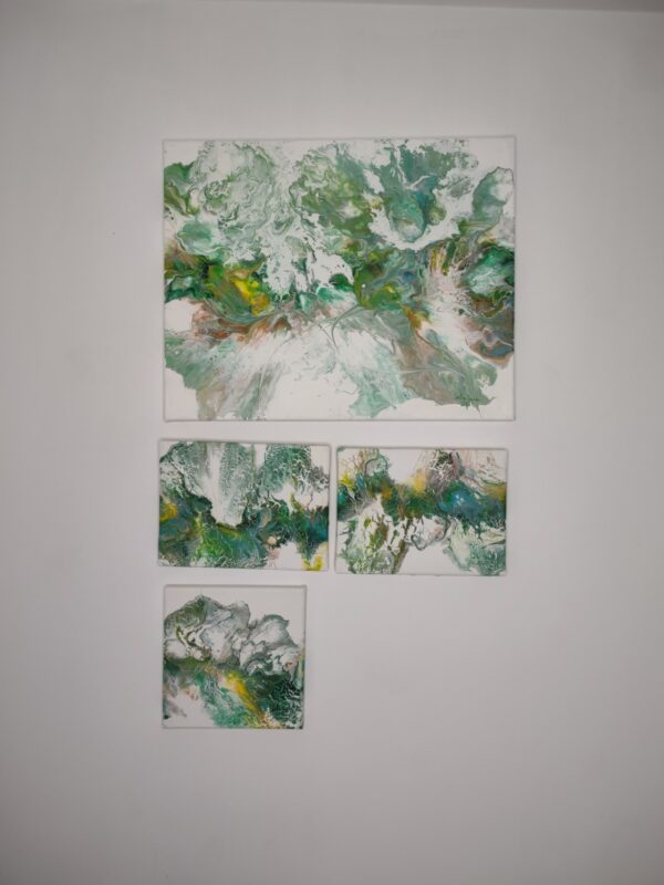 Petals of green